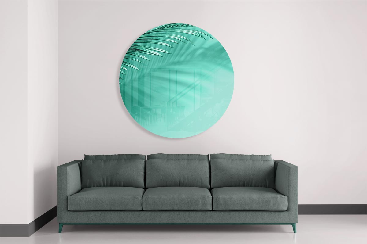 Tropical Vibes Muurcirkel-WallArtistic