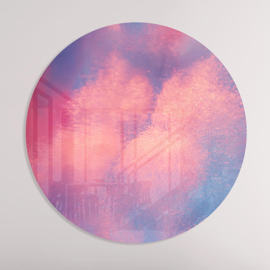Pastel Dromerige Muurcirkel-WallArtistic