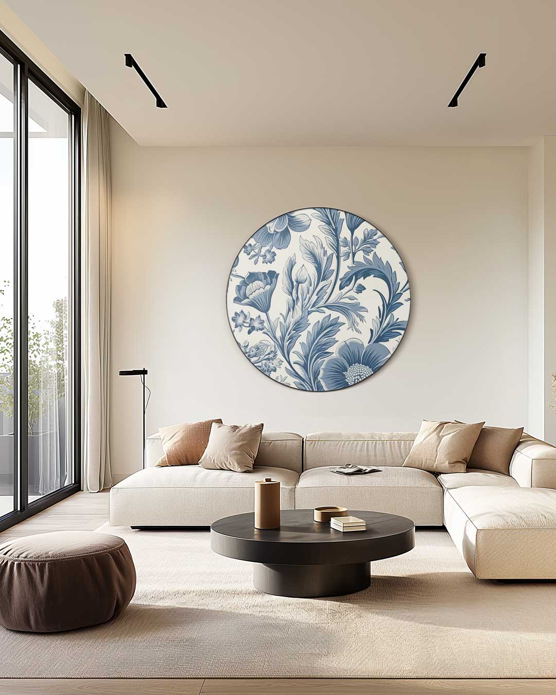 Bloemenpracht Muurcirkel-WallArtistic