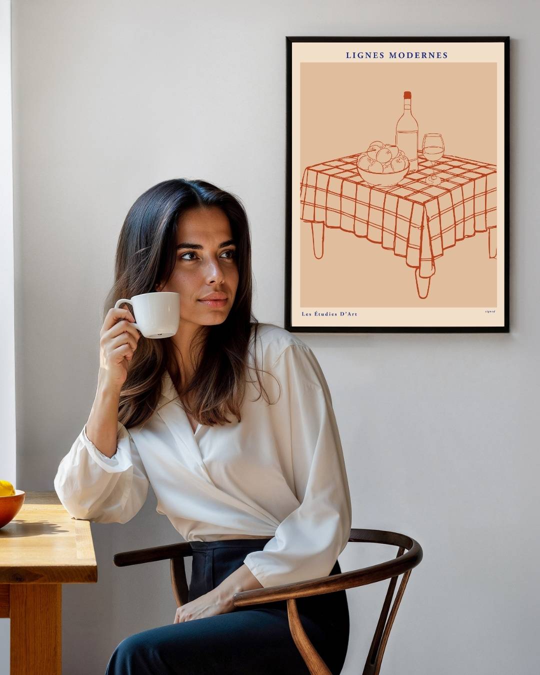Fruit tafel Poster