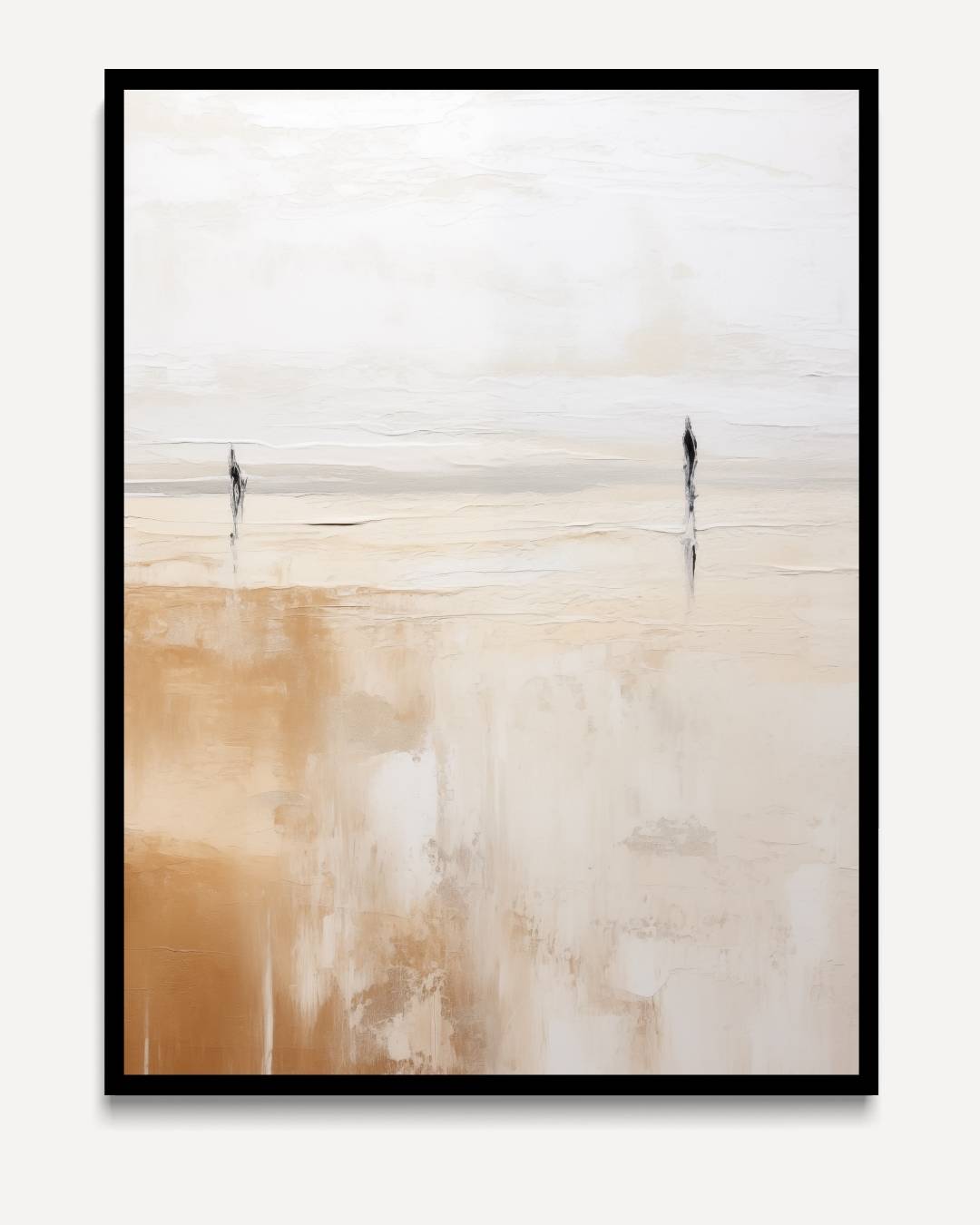 Stilte aan zee Kunstwerk-canvas-dibond-plexiglas-wanddecoratie-WallArtistic