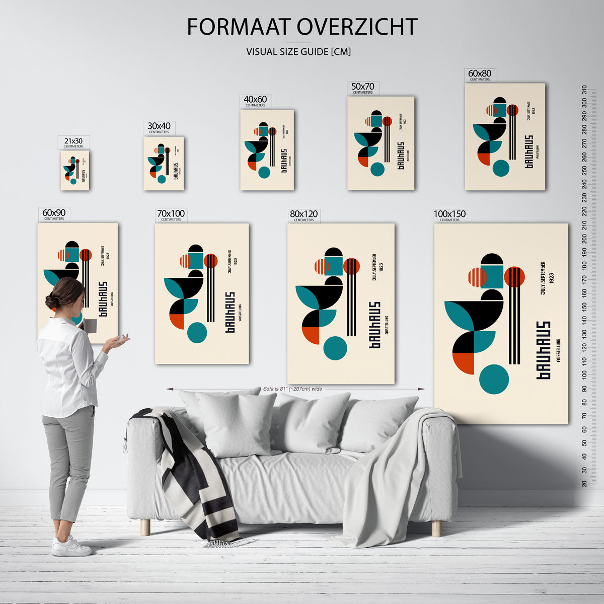 Vorm en balans Poster