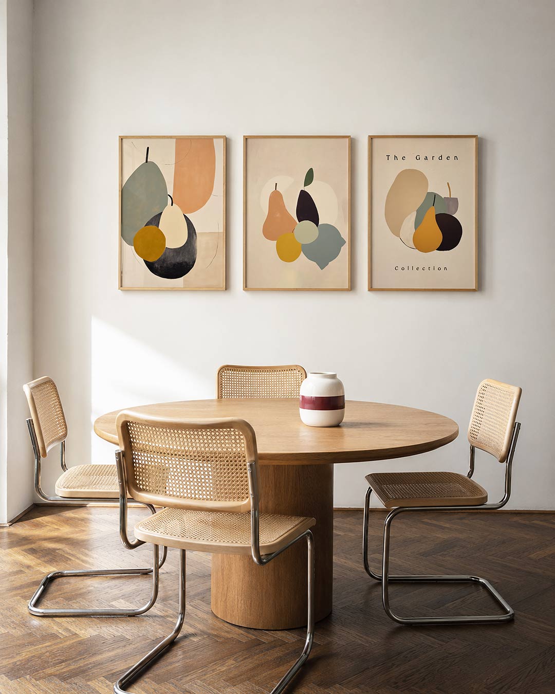 Vorm en kleurenspel Posterset