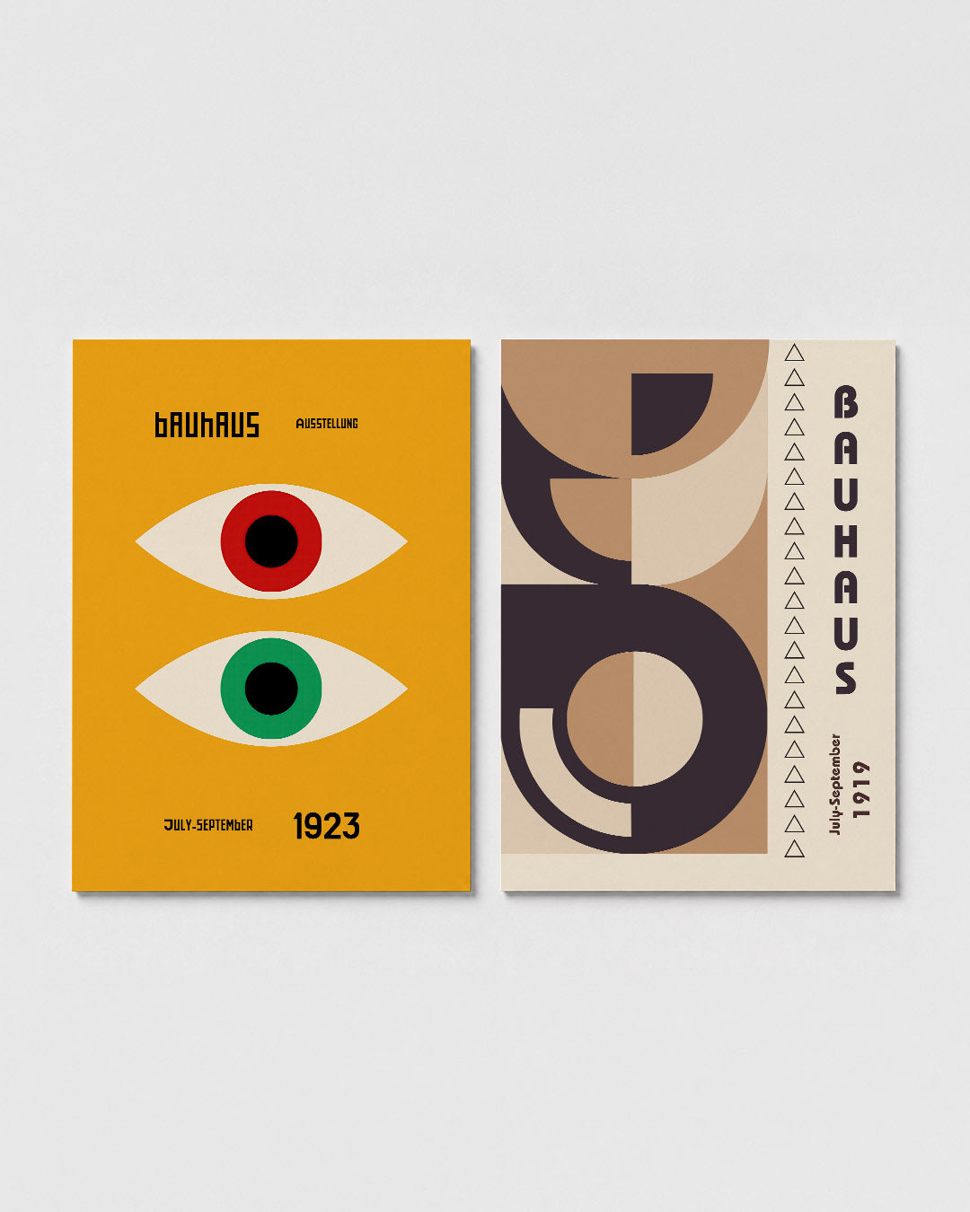 Oogvormen en kleur Posterset