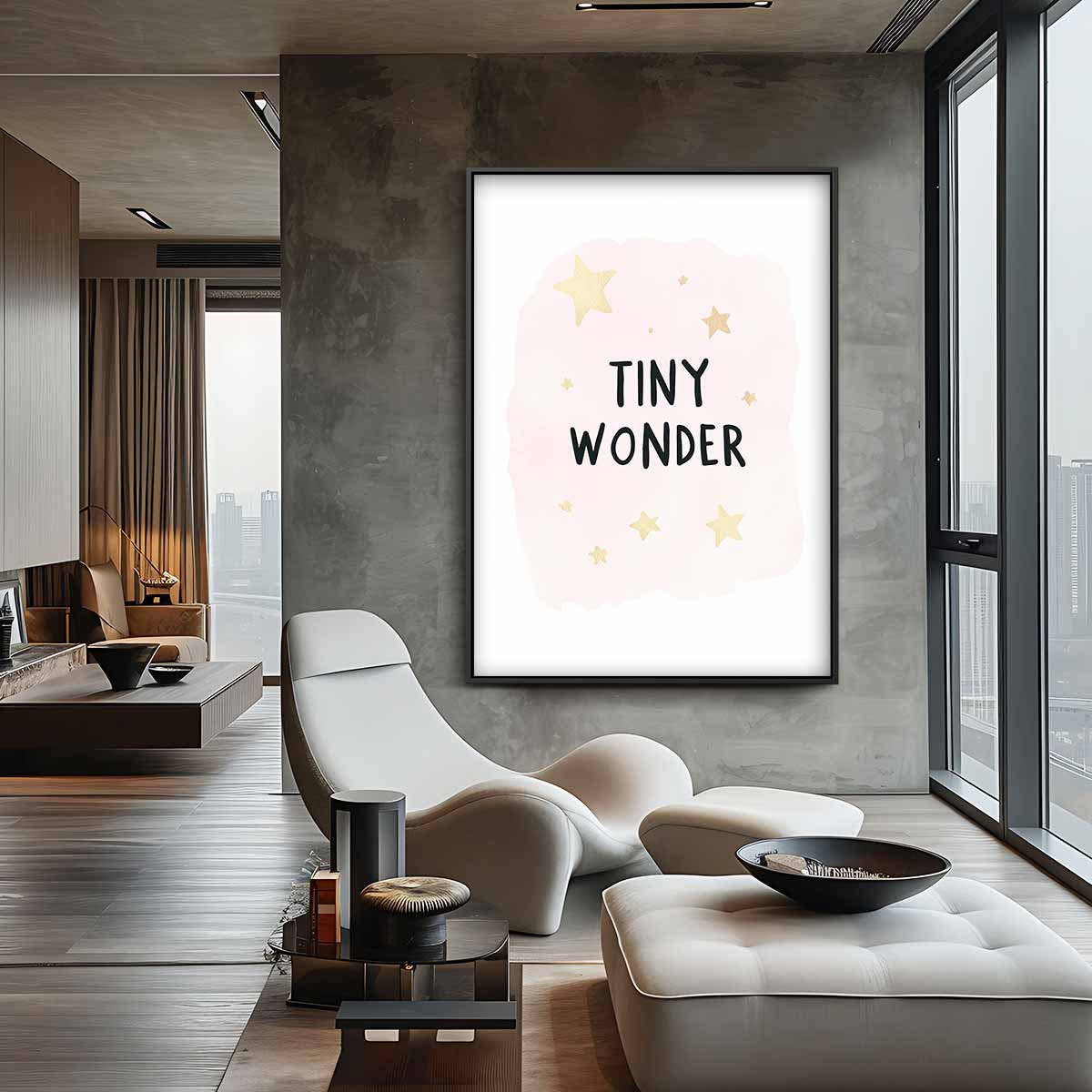 Tiny Wonder Sterrenhemel Kunstwerk-canvas-dibond-plexiglas-wanddecoratie-WallArtistic