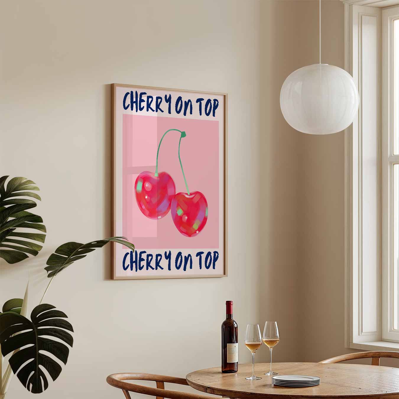 Cherry On Top Poster-WallArtistic