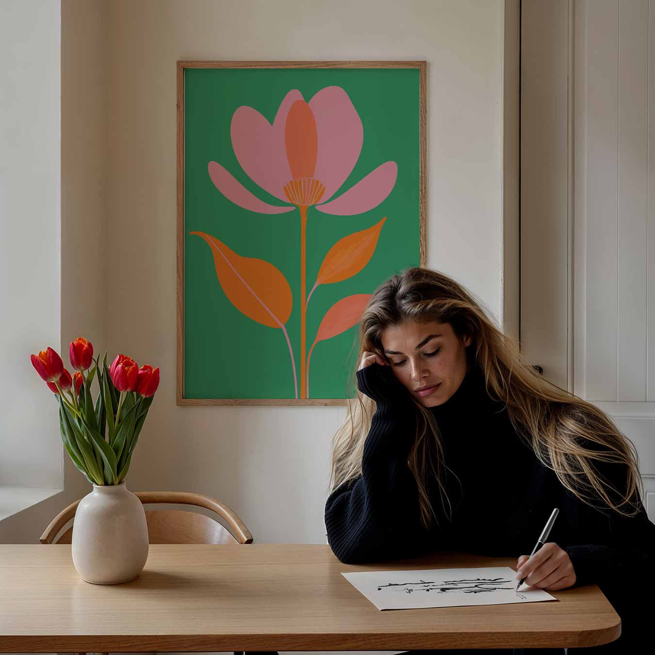 Bloemenpracht Poster-WallArtistic
