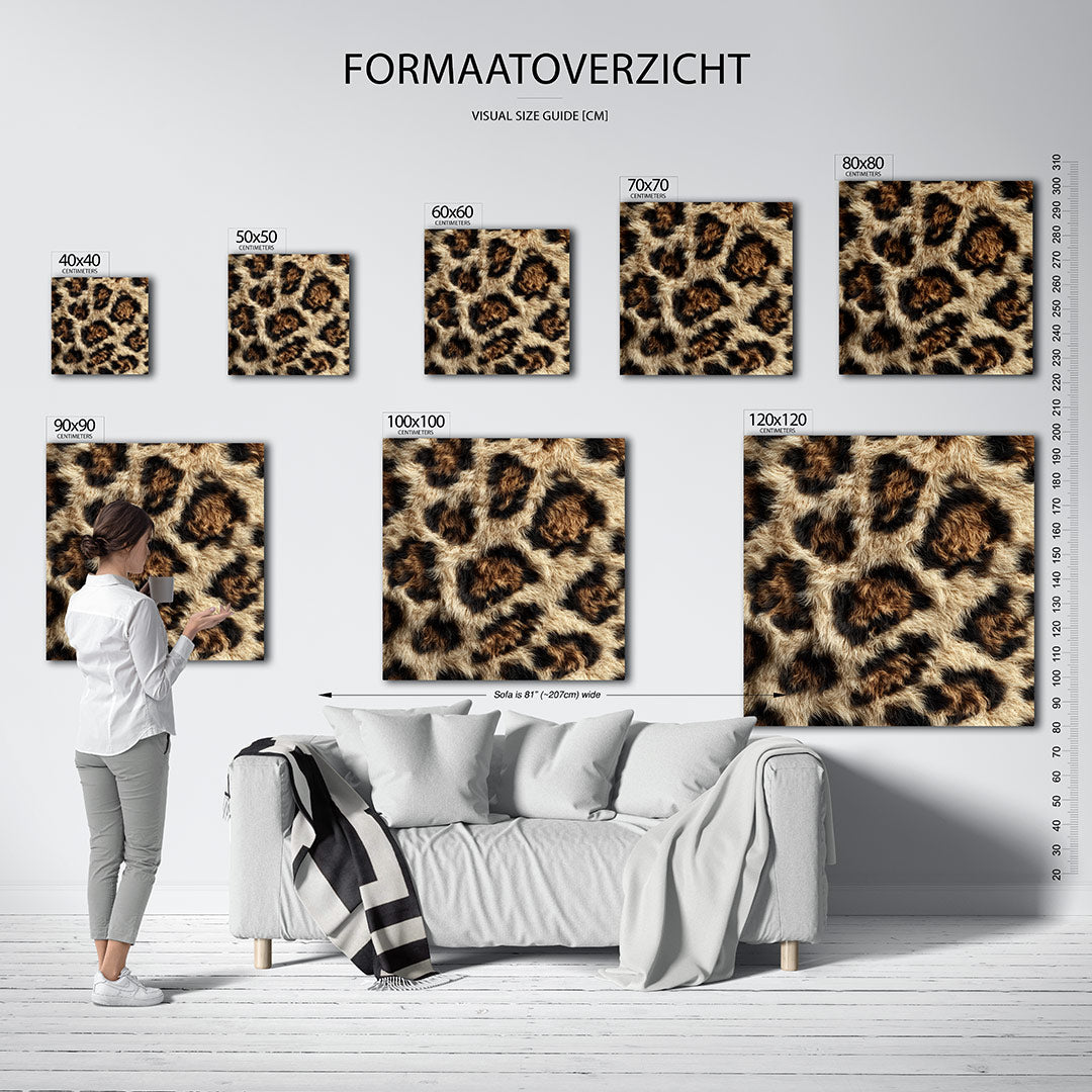 Dierlijke patronen Kunstwerk