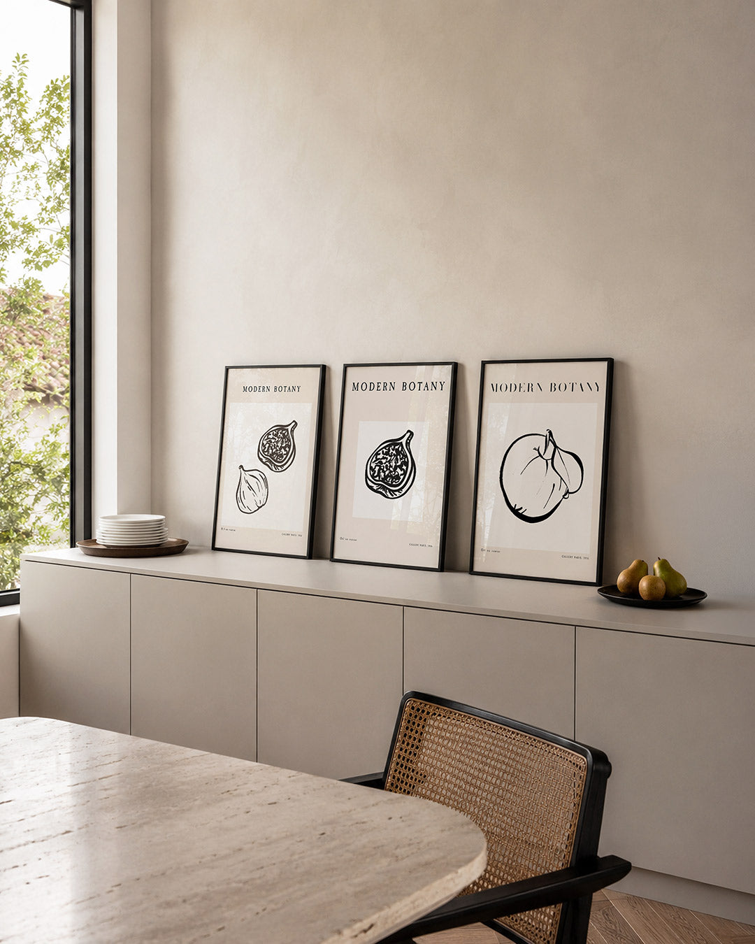 Botanische eenvoud Posterset