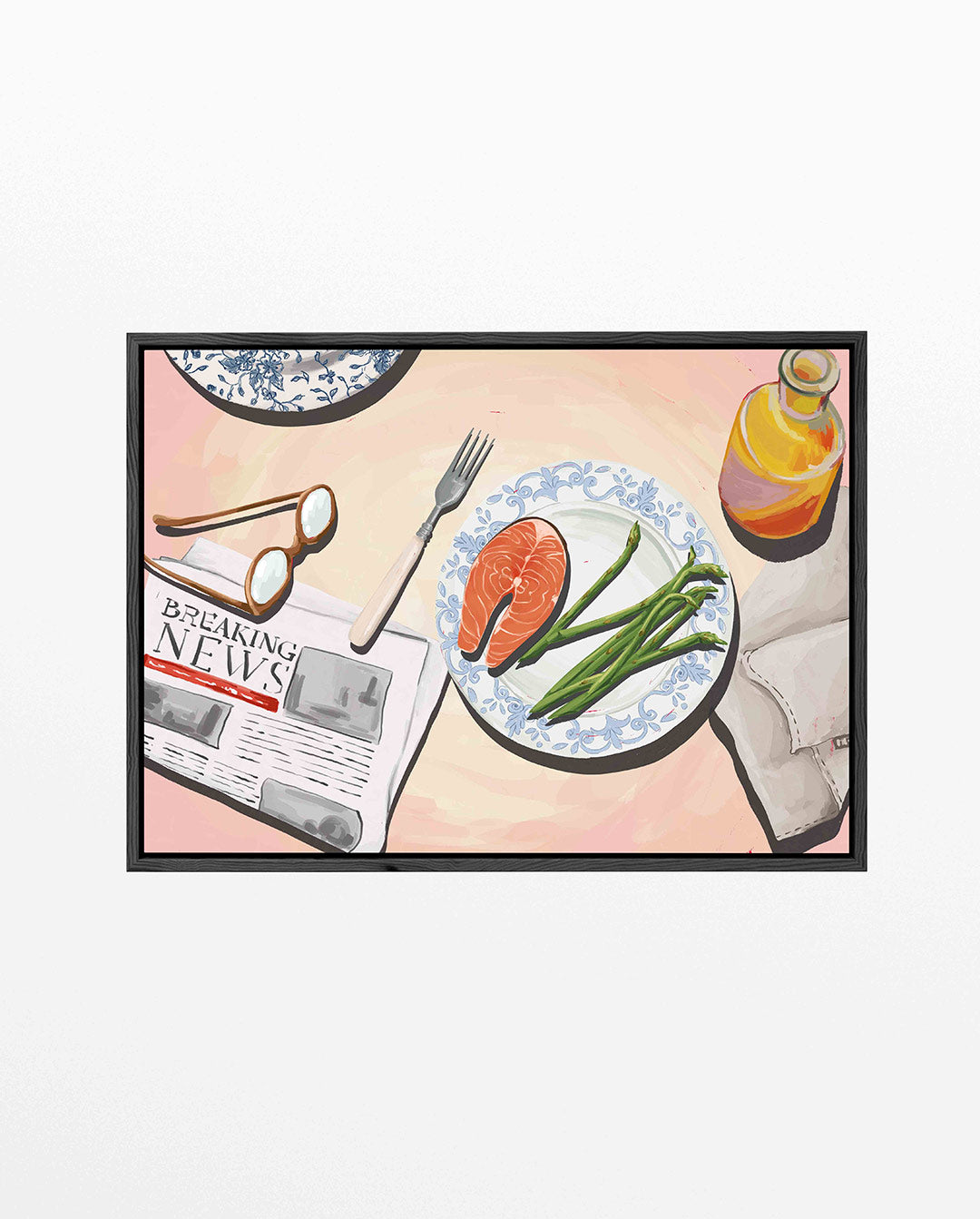 Eettafel compositie Kunstwerk