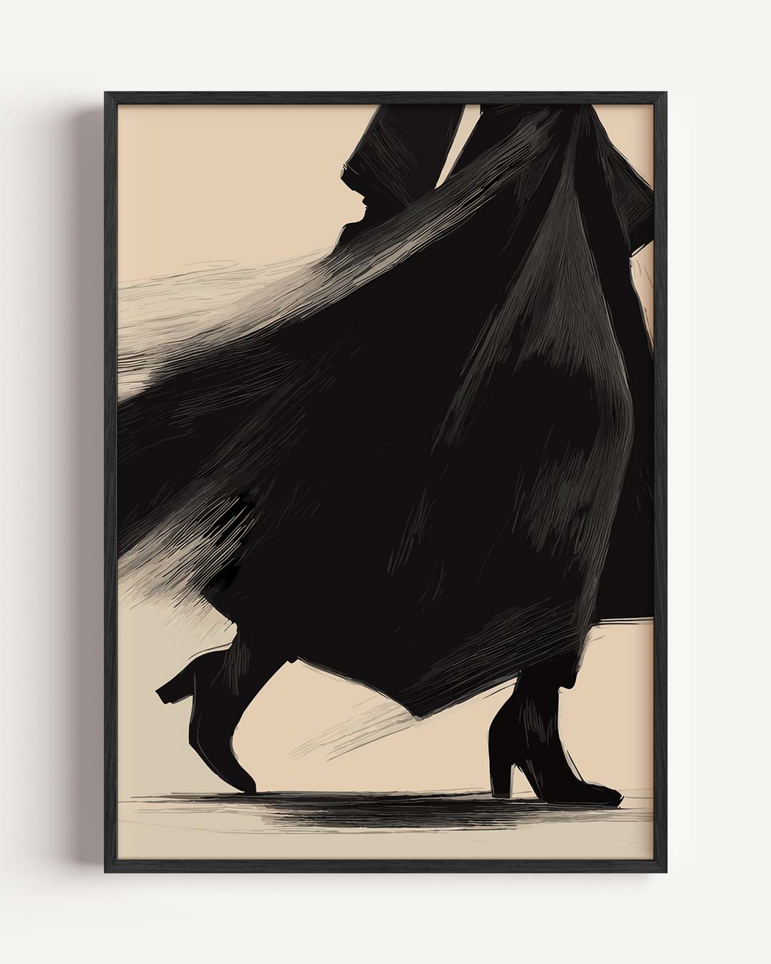 Elegante Stijlvolle Schoenen Poster-WallArtistic