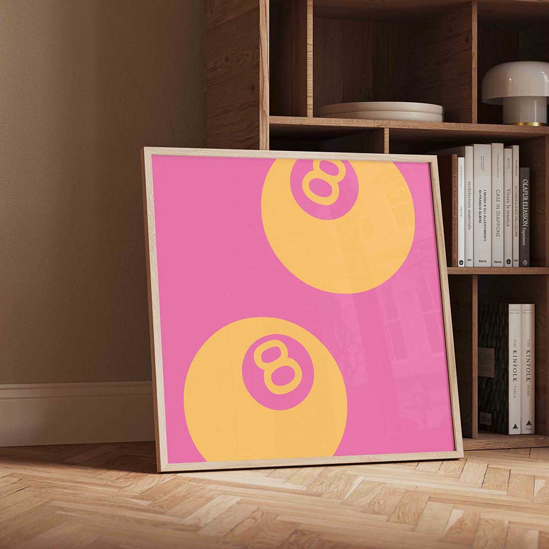 Biljartballen Poster