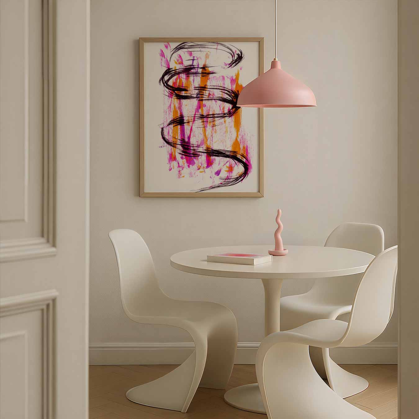 Vrolijke Vervloeiing Poster-WallArtistic