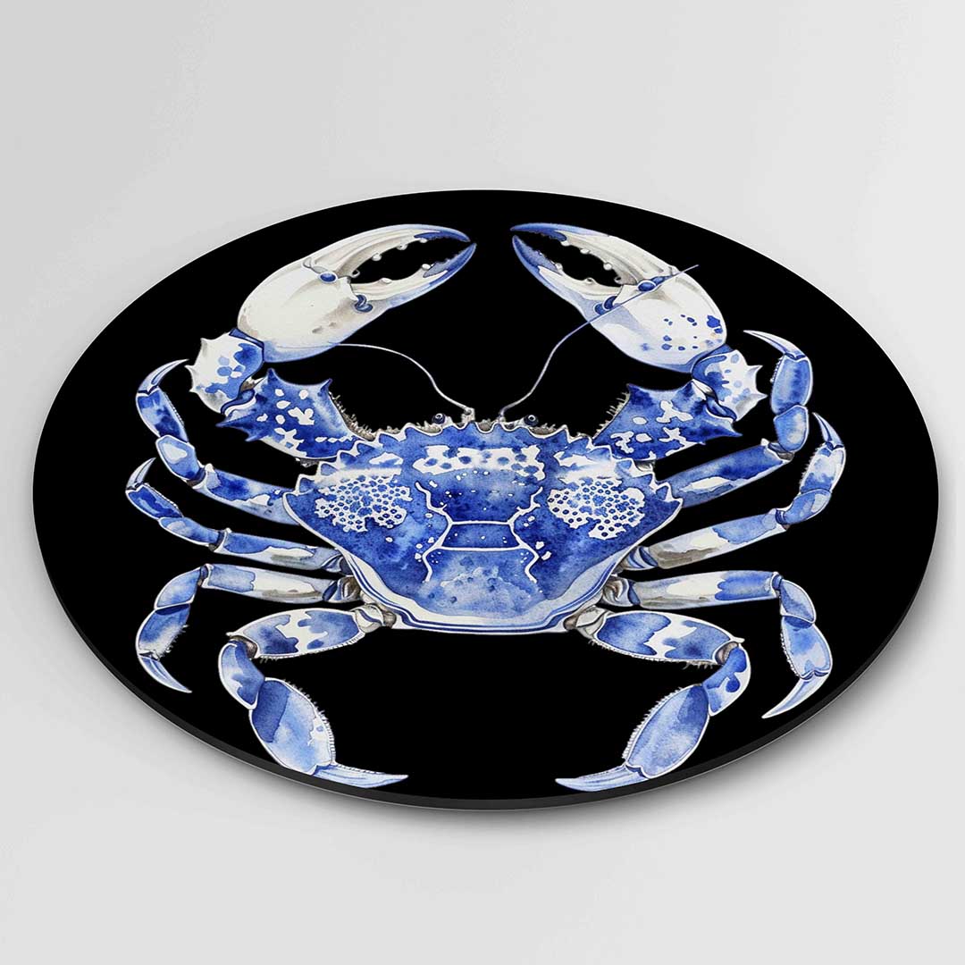 Blauwe krab Muurcirkel