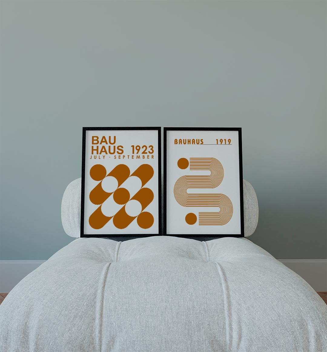 Vormen en vlakken Posterset