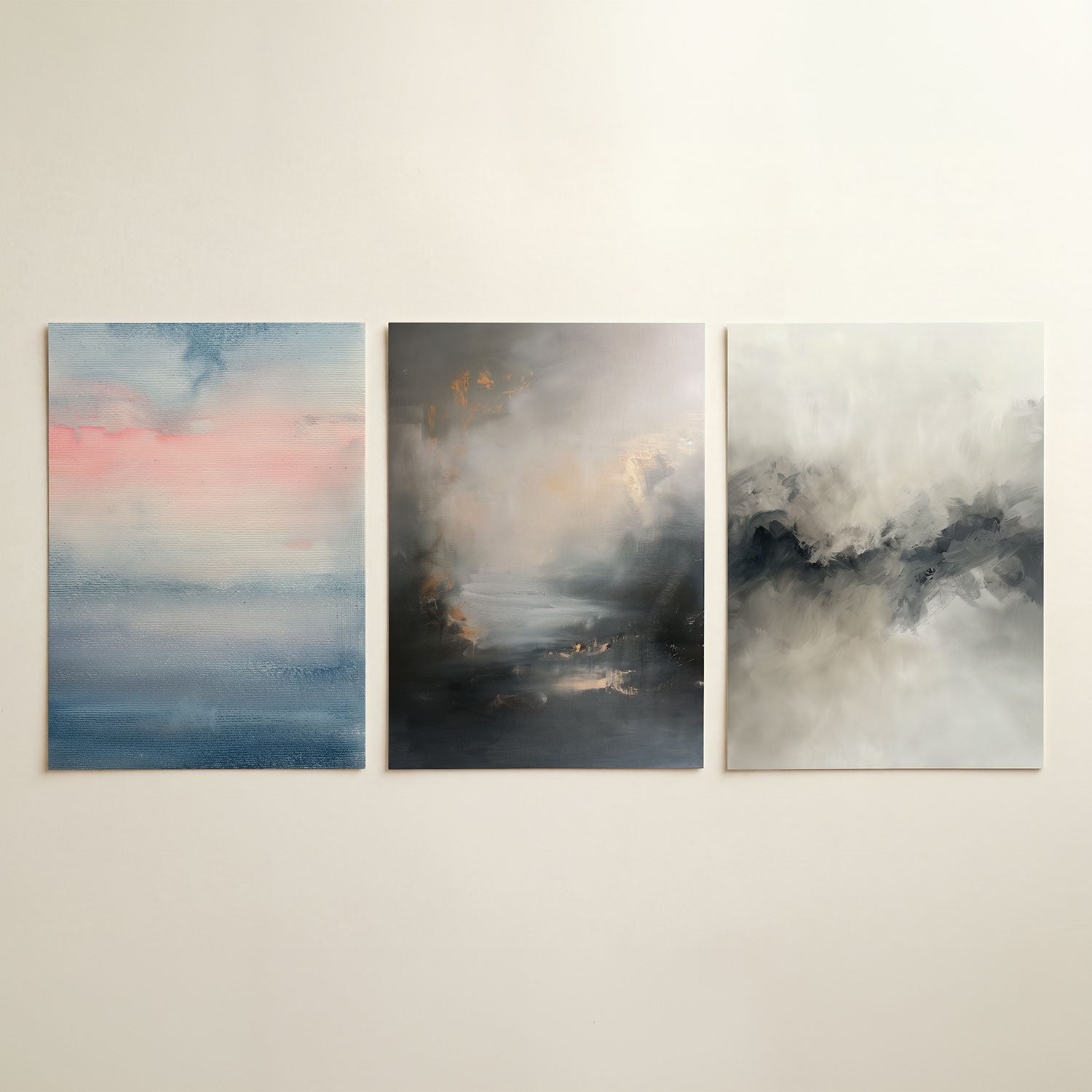 Zachte kleurovergangen Posterset