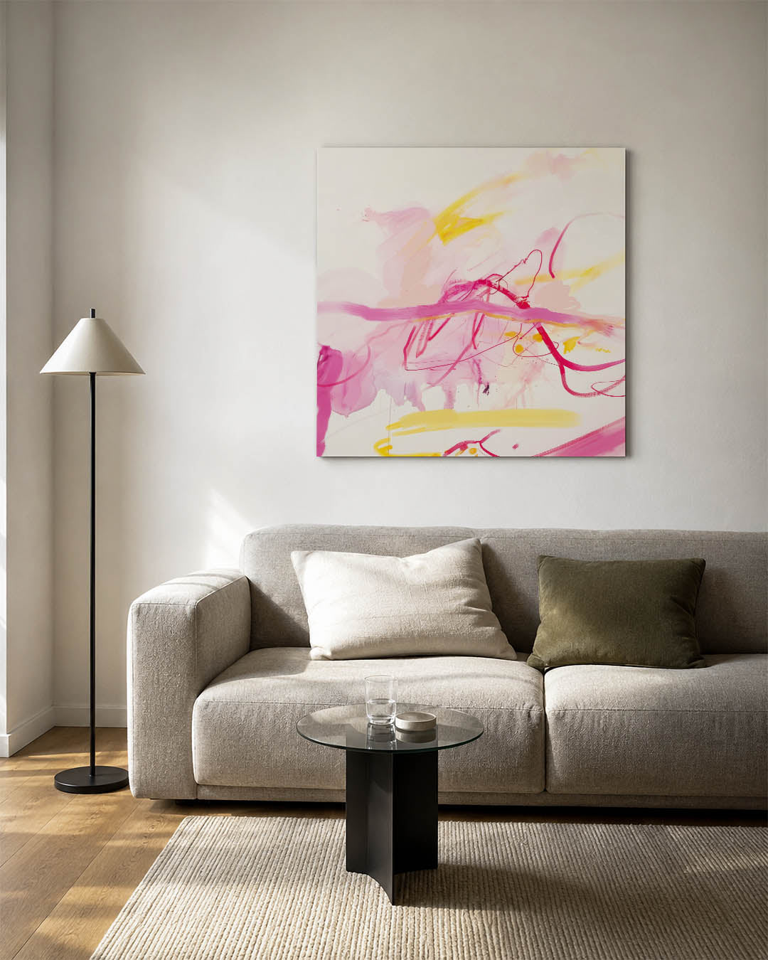 Kleurencompositie Kunstwerk
