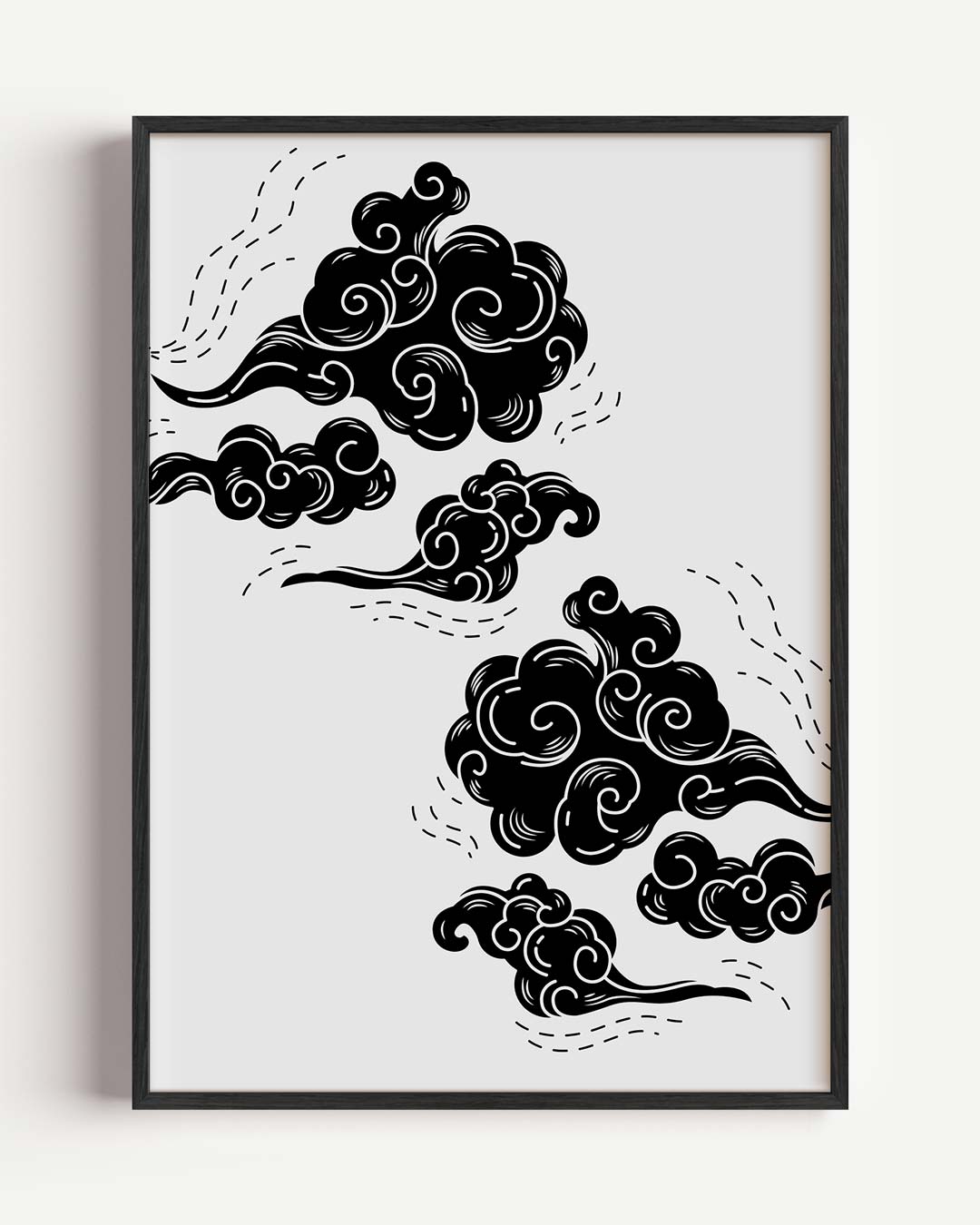 Dromerige Wolken Poster-WallArtistic