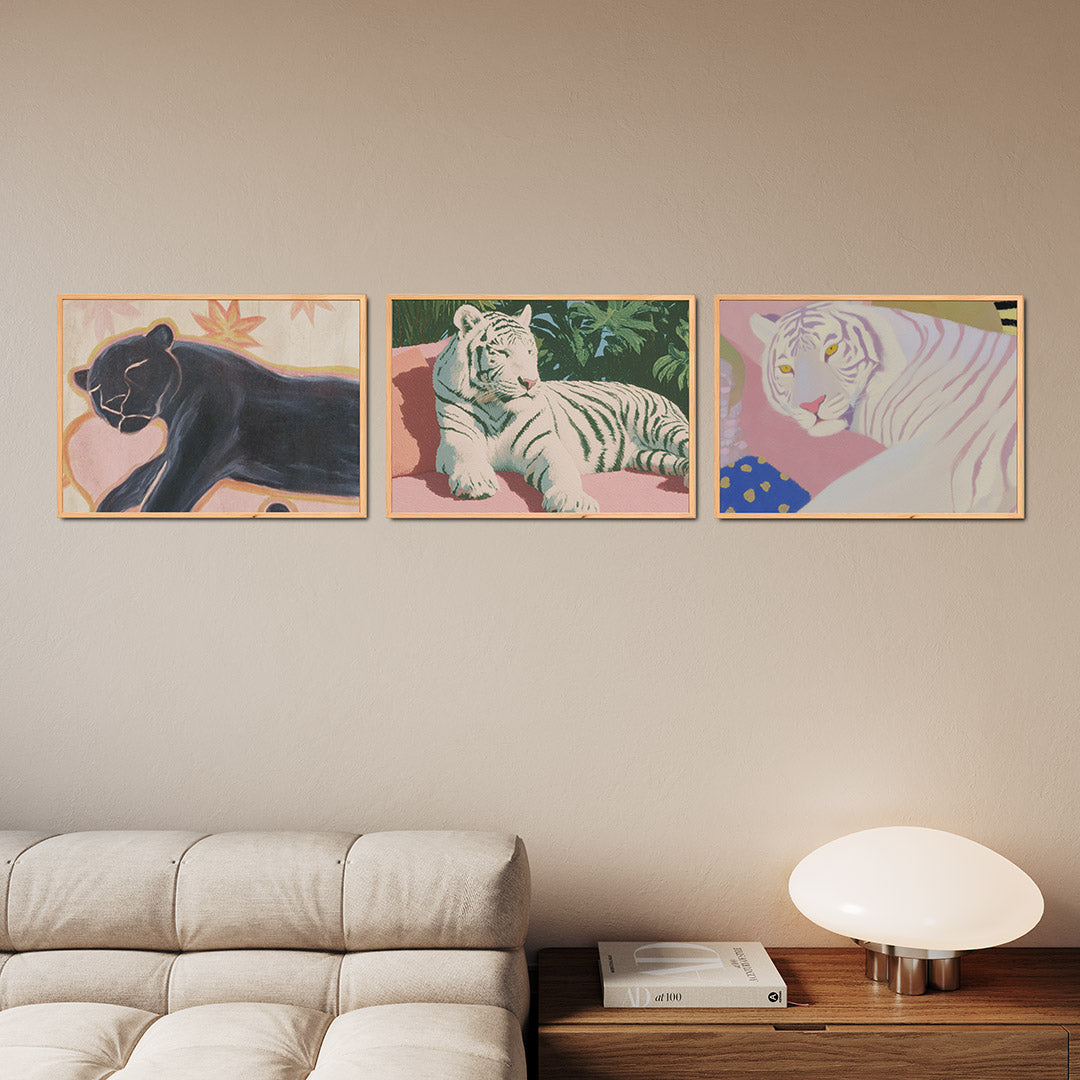 Zwarte panter rust Posterset