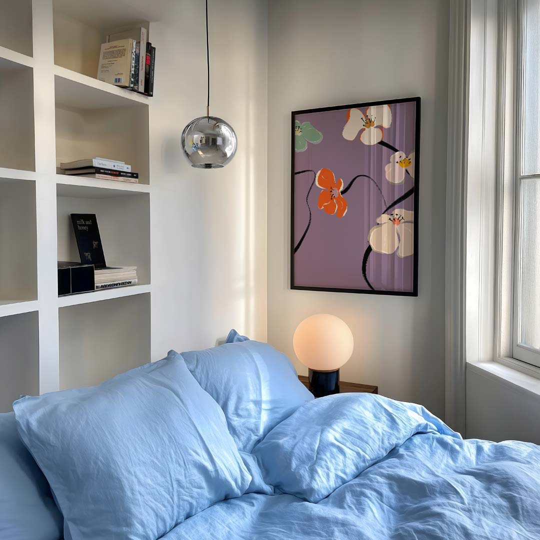 Bloeiende Elegantie Poster-WallArtistic