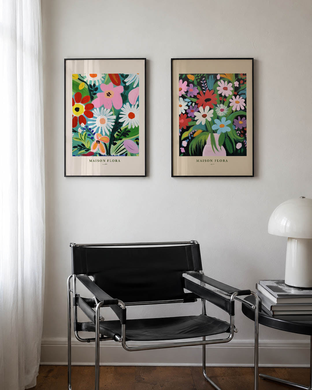 Bloemrijke kleurenpracht Posterset