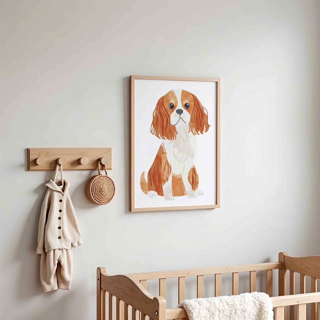 Hond met lange oren Poster