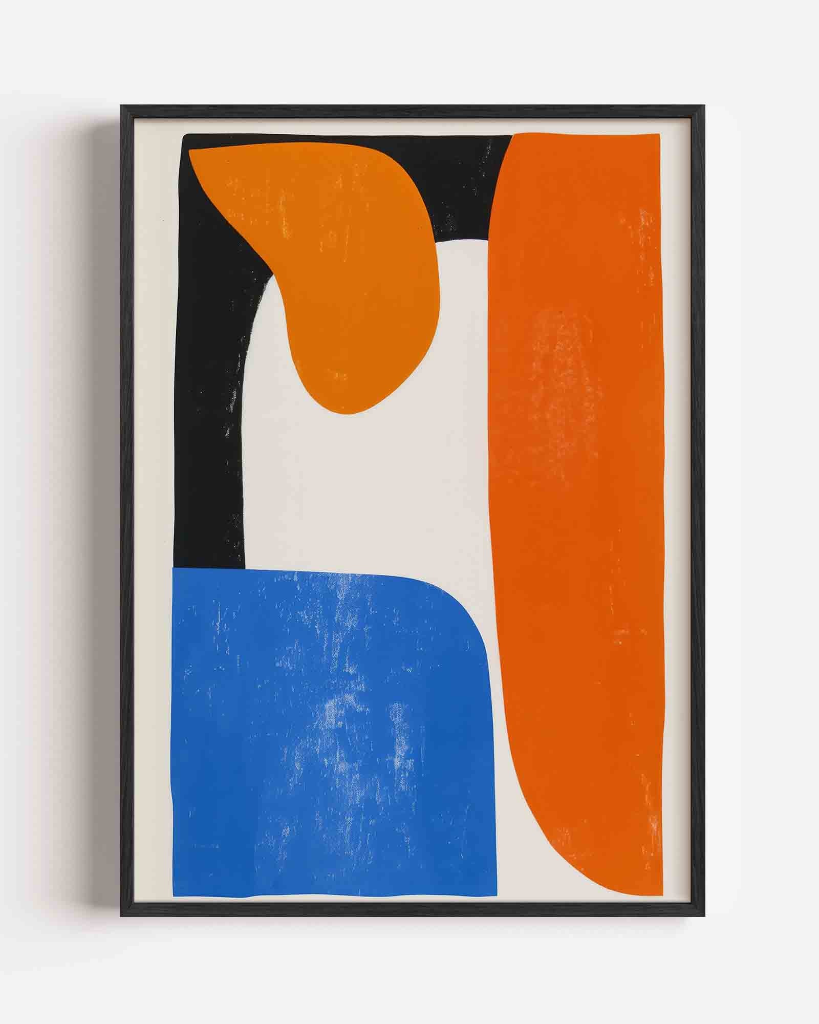 Abstracte vormen Poster