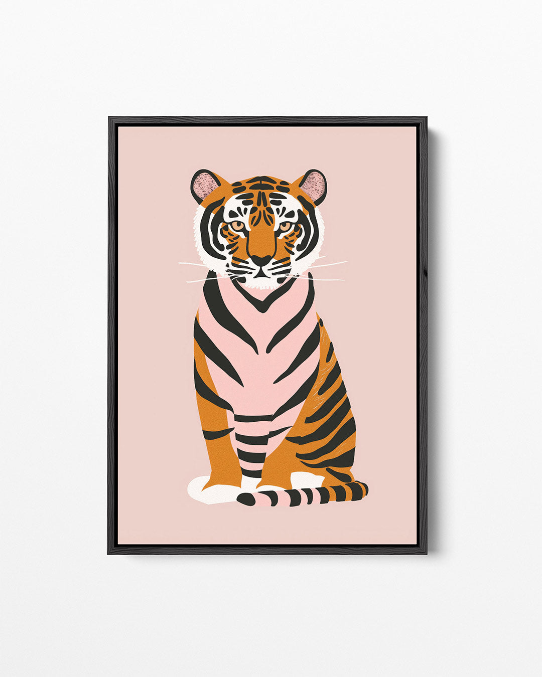 Gestileerde tijger Kunstwerk