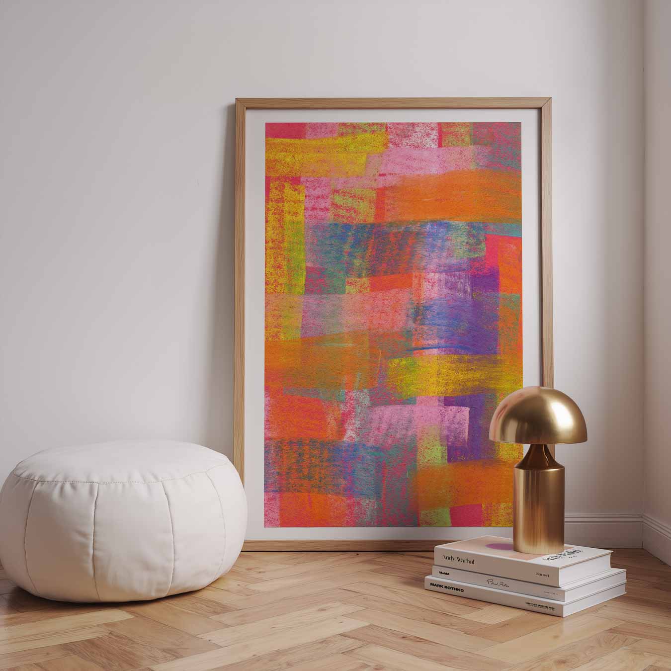 Kleuren Mozaïek Poster-WallArtistic