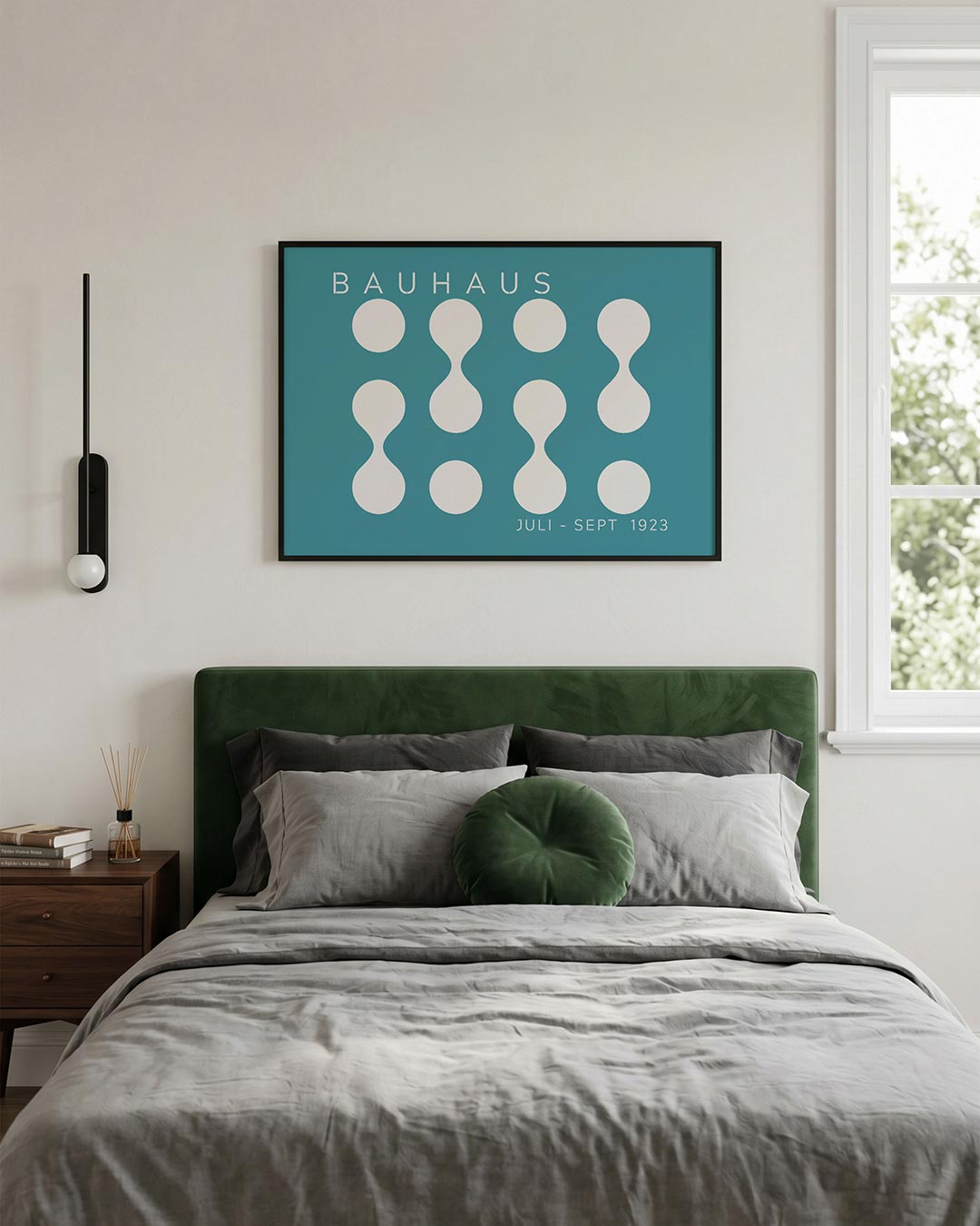 Vormritme en kleur Poster