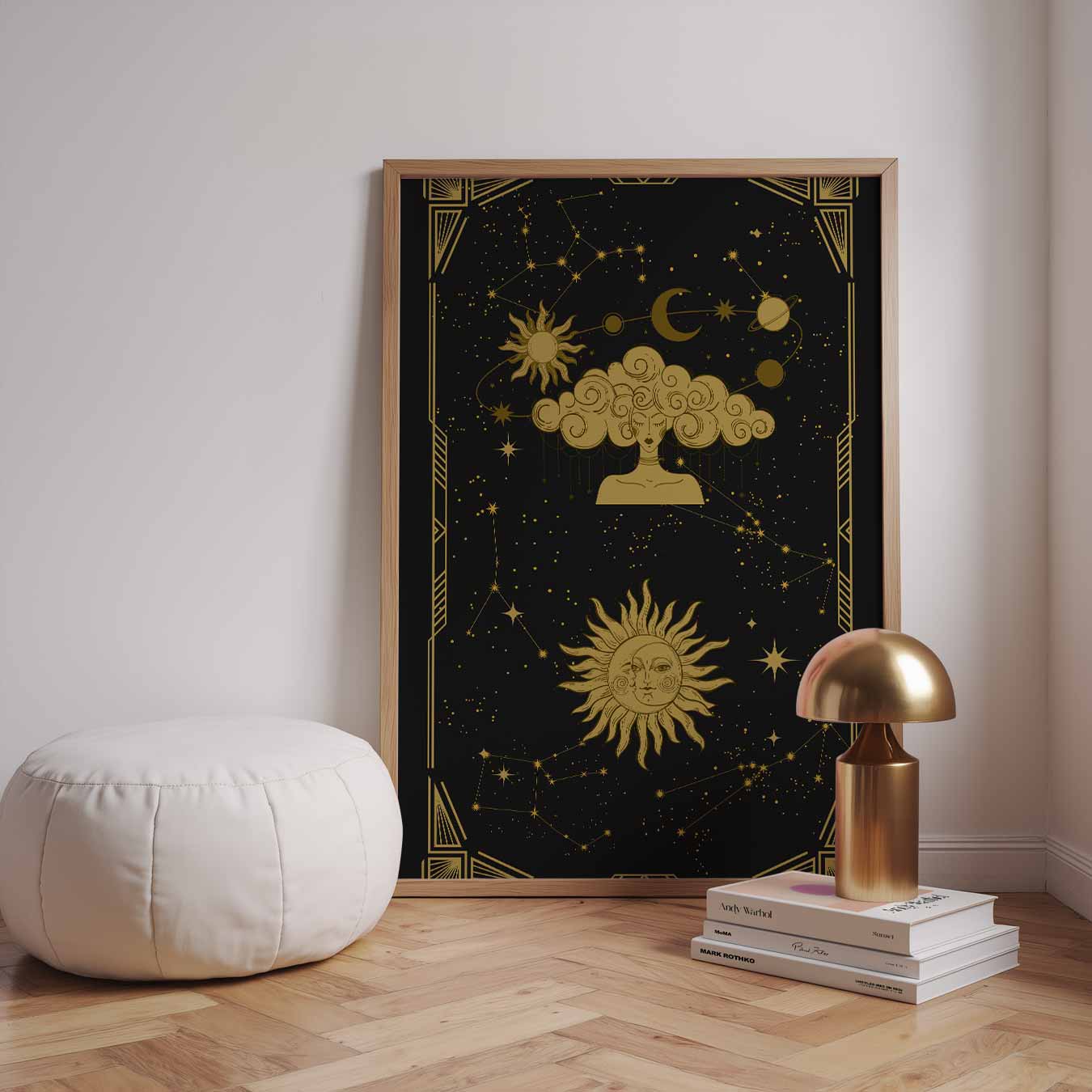 Mystieke Sterrenhemel Poster-WallArtistic