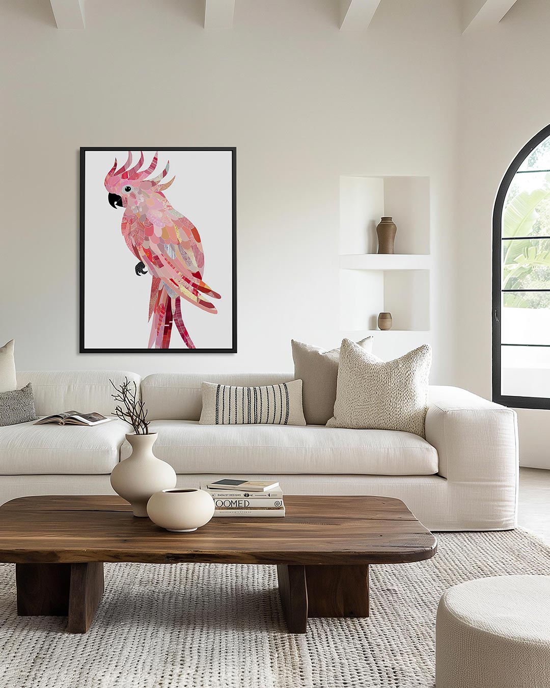 Vrolijke vogel Kunstwerk
