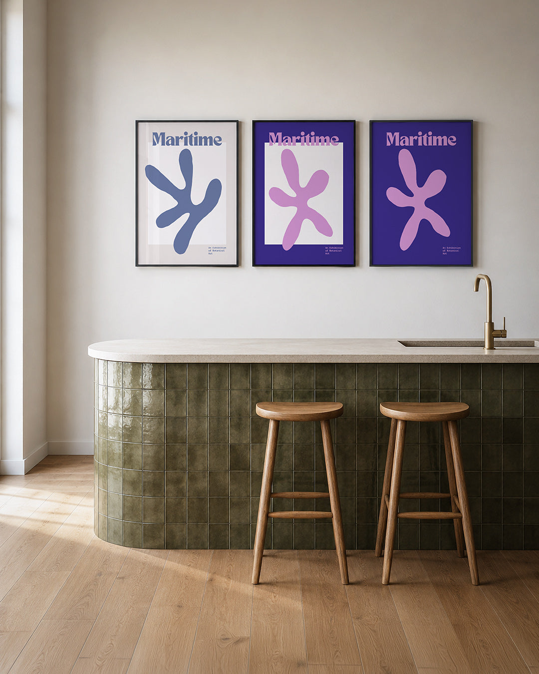 Vorm en kleur Posterset