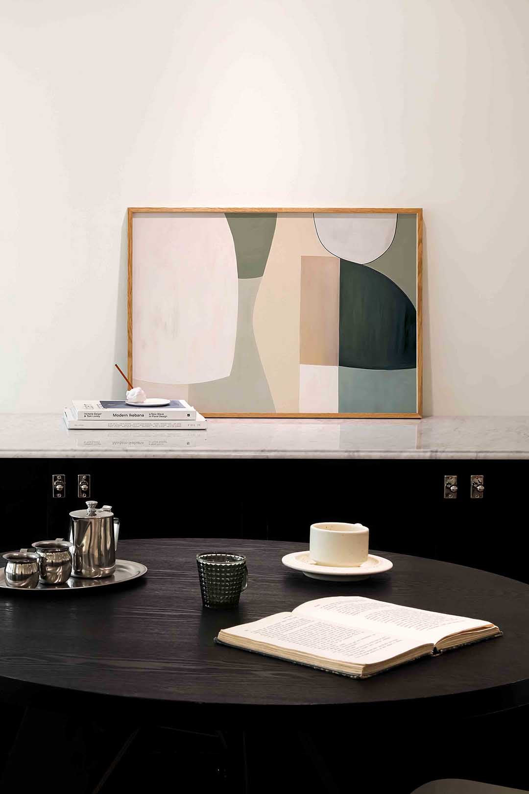 Abstracte vormen Poster