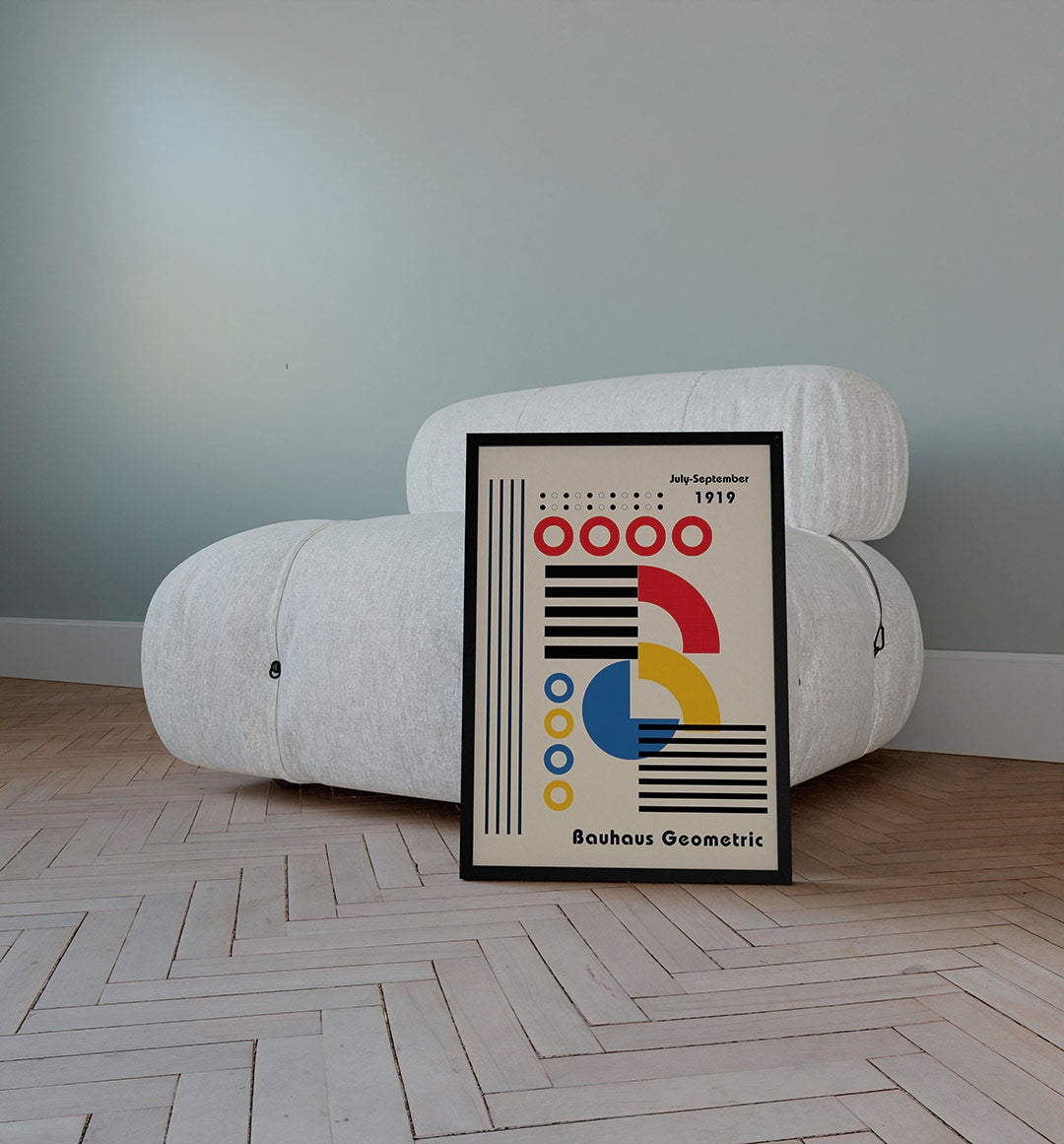 Vorm en kleur Poster
