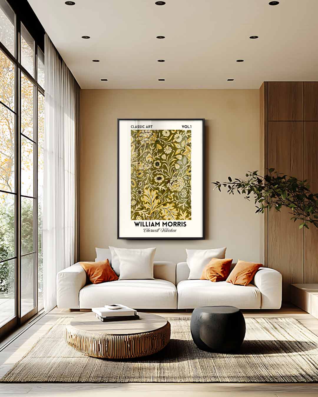 Klassieke Bloemenpracht Kunstwerk-canvas-dibond-plexiglas-wanddecoratie-WallArtistic