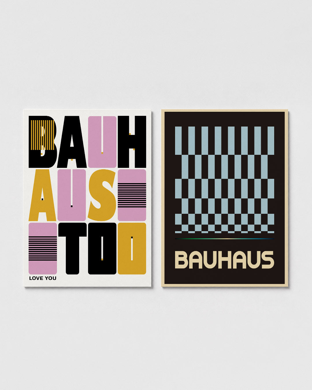Typografisch ritme Posterset