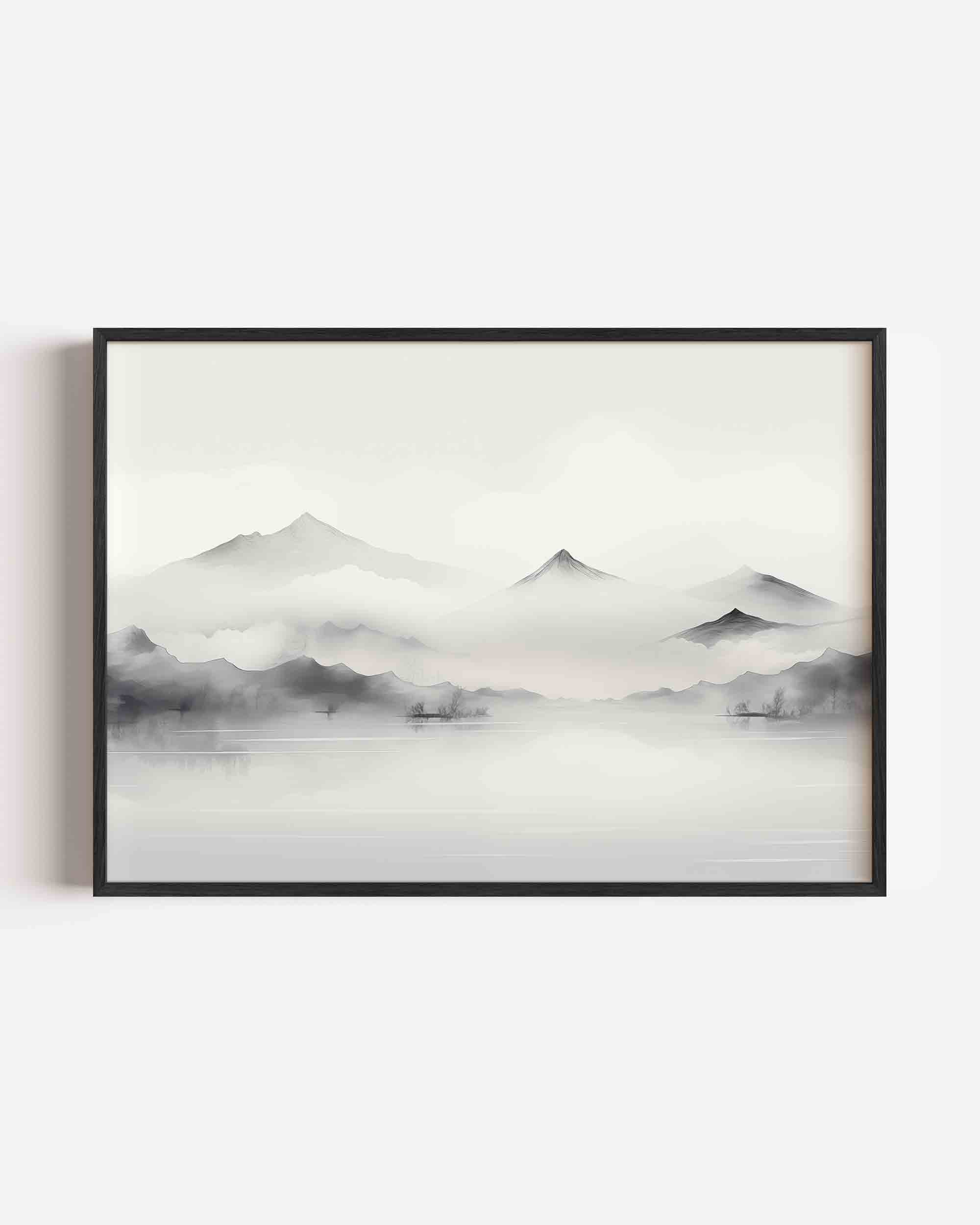 Berglandschap Poster