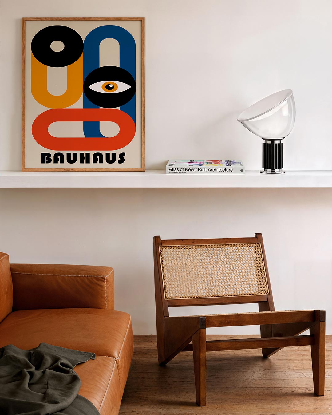 Vormen en kleurvlakken Poster