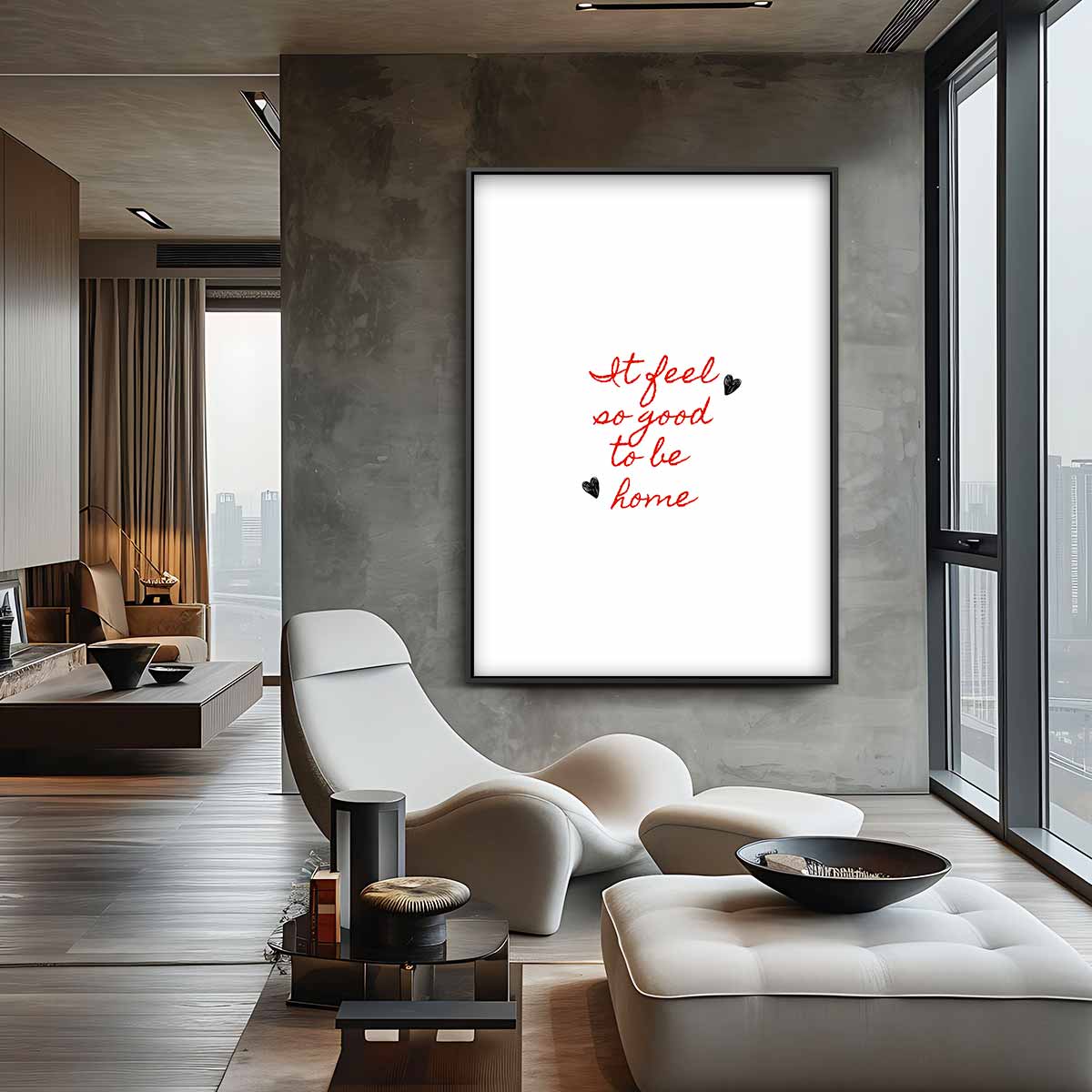 Welkom Thuis Wanddecoratie Kunstwerk-canvas-dibond-plexiglas-wanddecoratie-WallArtistic