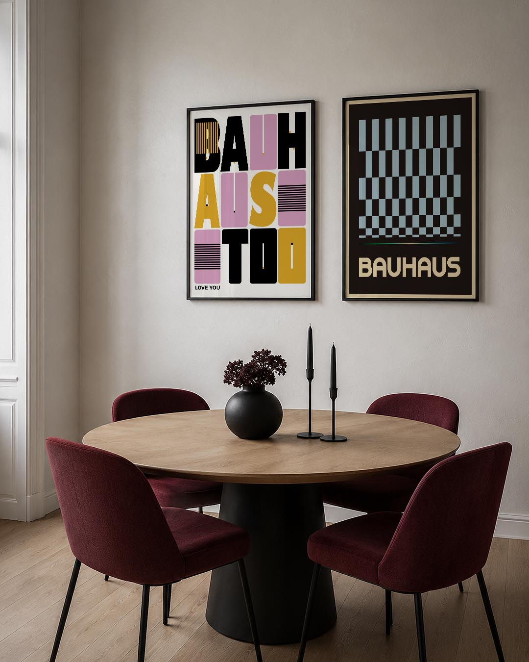Typografisch ritme Posterset