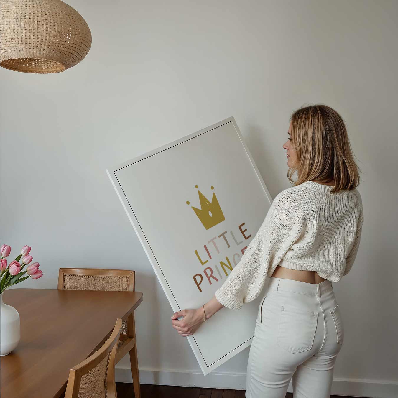 Kleine Prinses Kroon Poster-WallArtistic