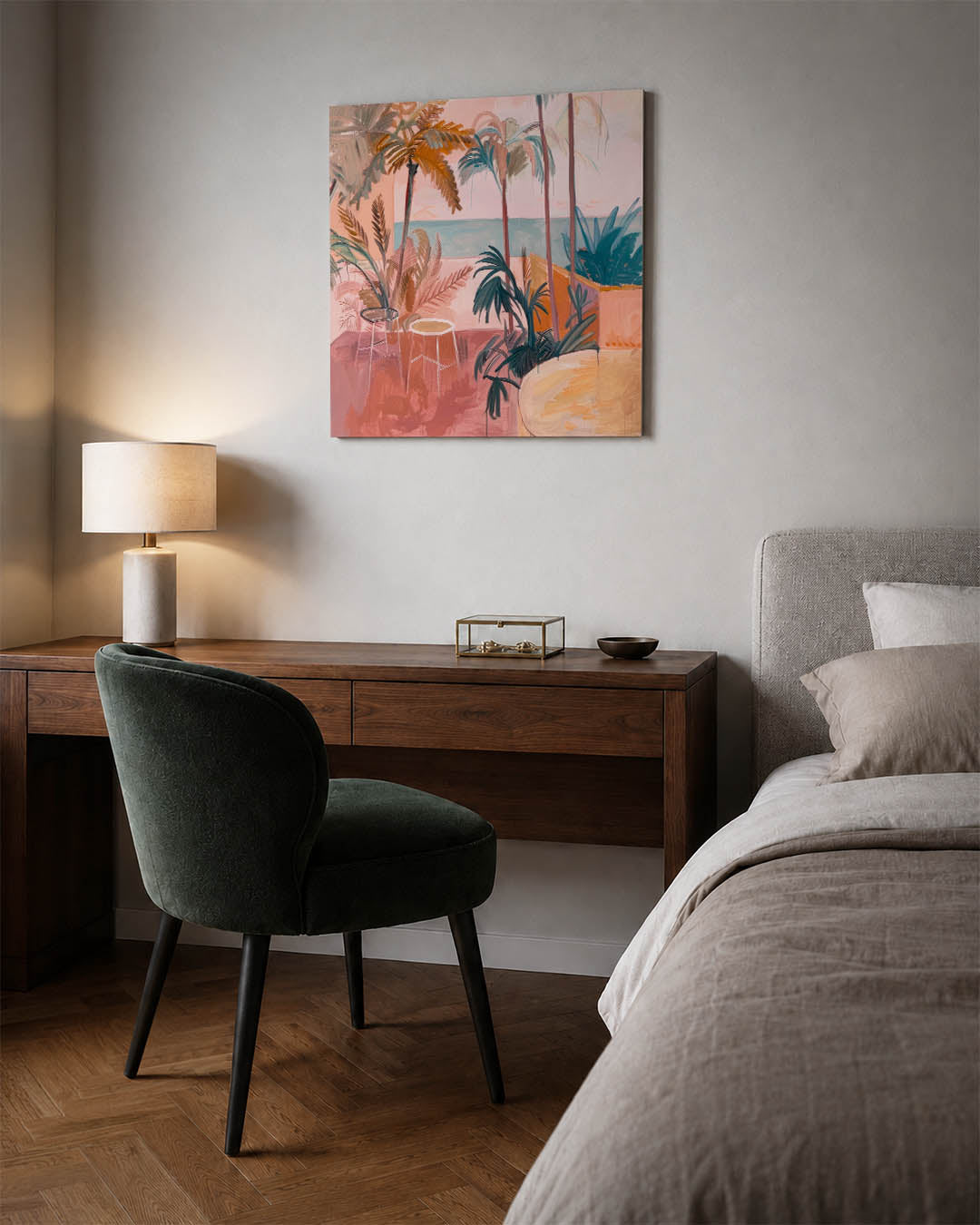 Tropische droomtuin Kunstwerk