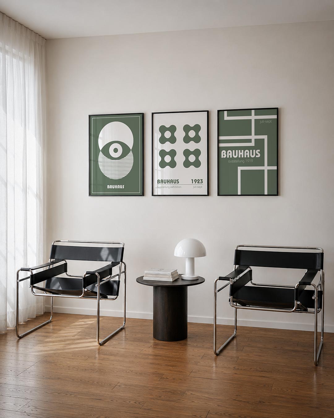 Cirkel en lijnen Posterset