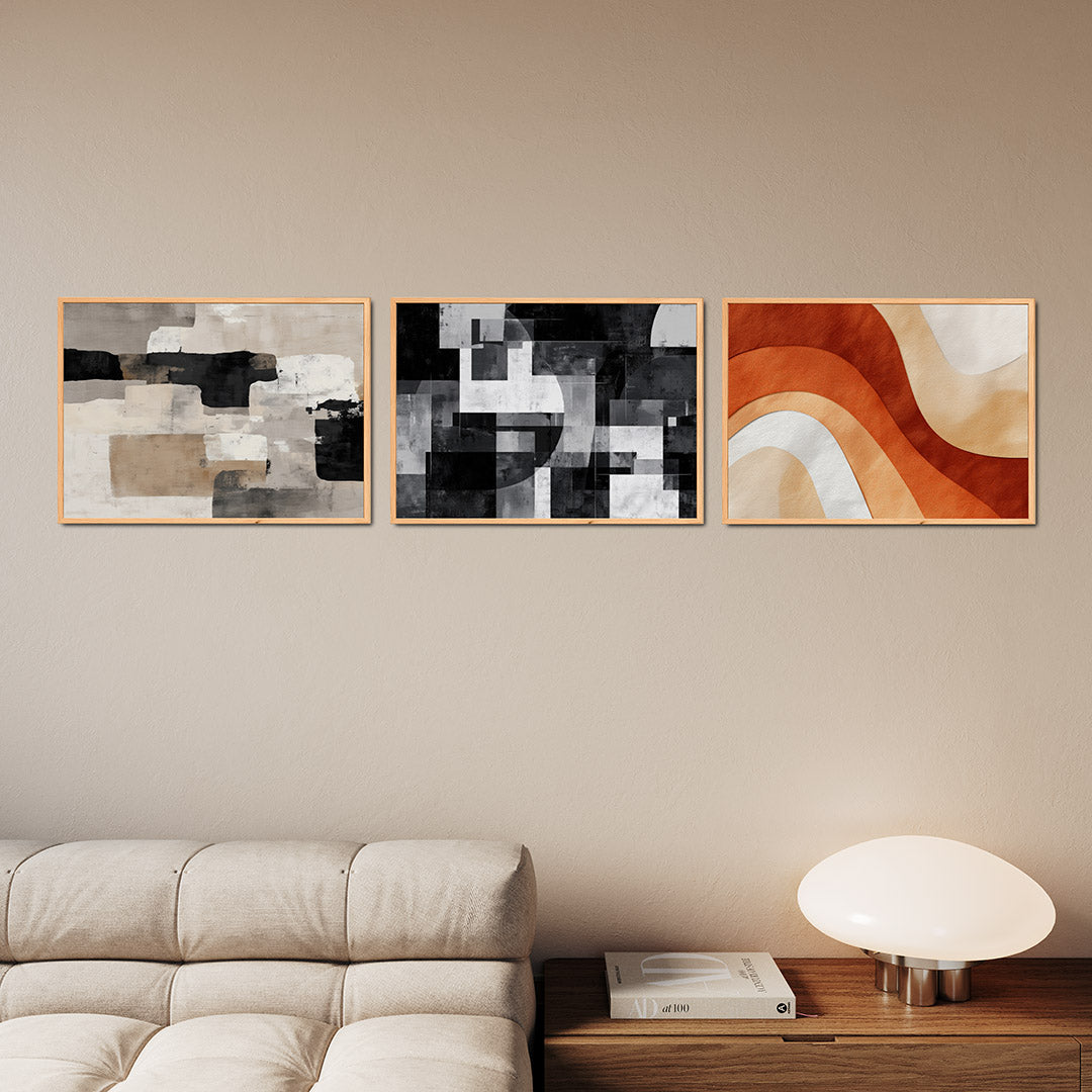 Vorm en balans Posterset