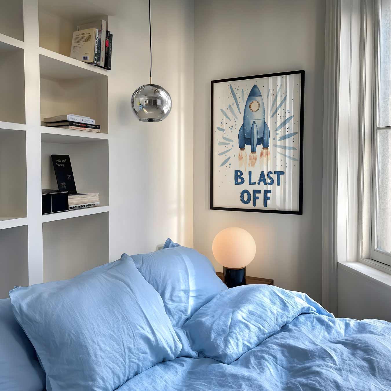 Inspirerende Ruimteposter-WallArtistic