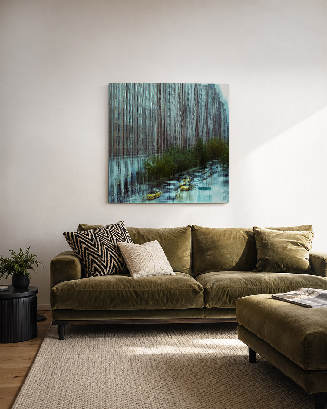 Stedelijke reflecties Kunstwerk