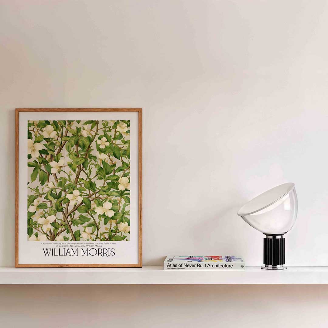 Bloemen en bladeren Poster