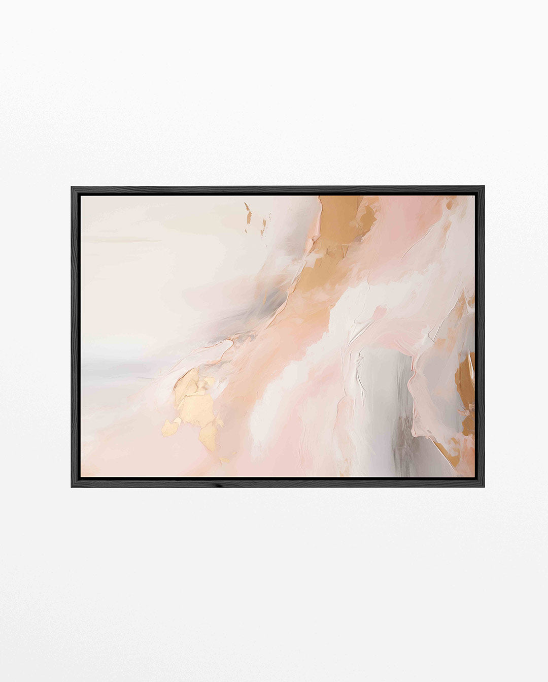 Vloeiende kleurencompositie Kunstwerk