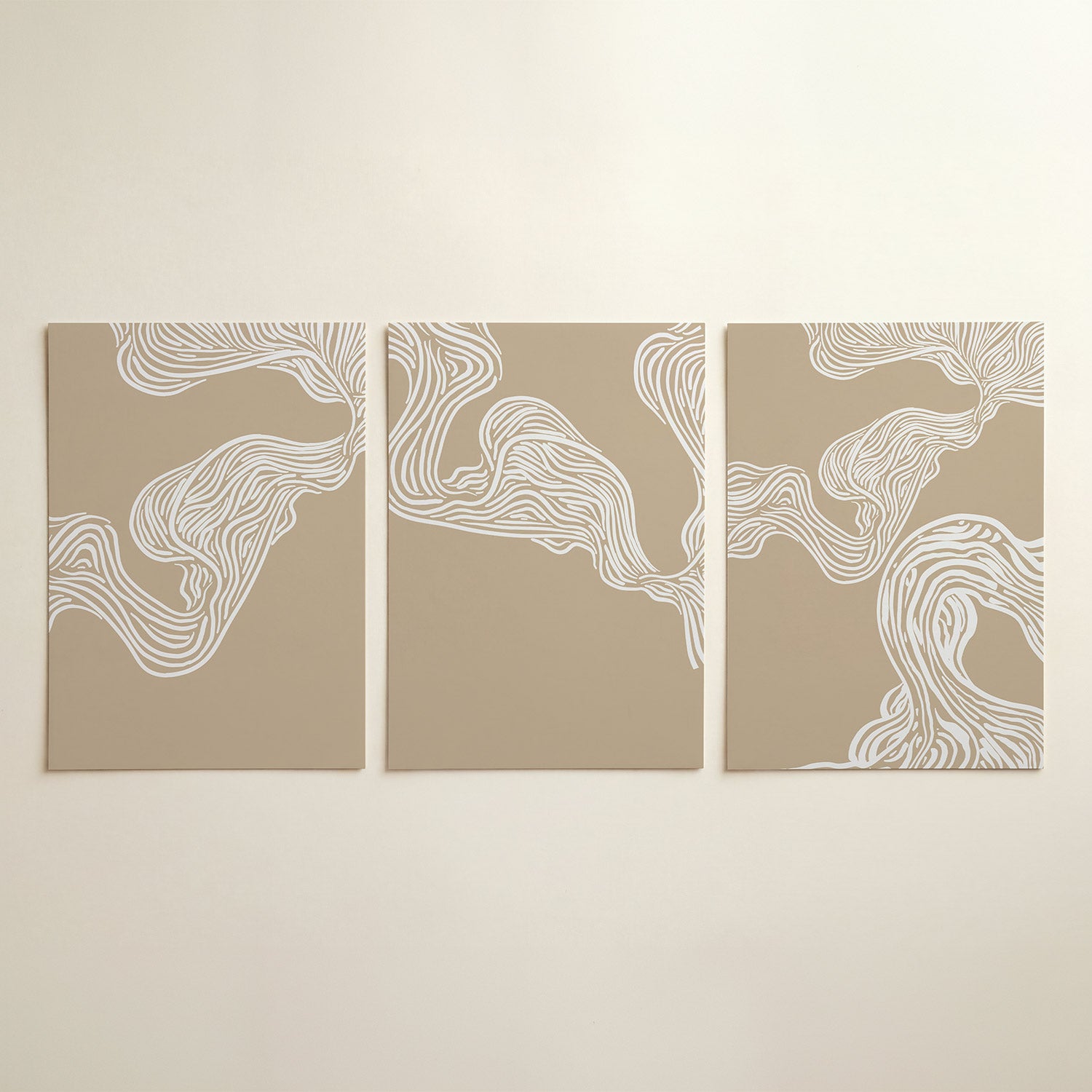 Golvende lijnen Posterset